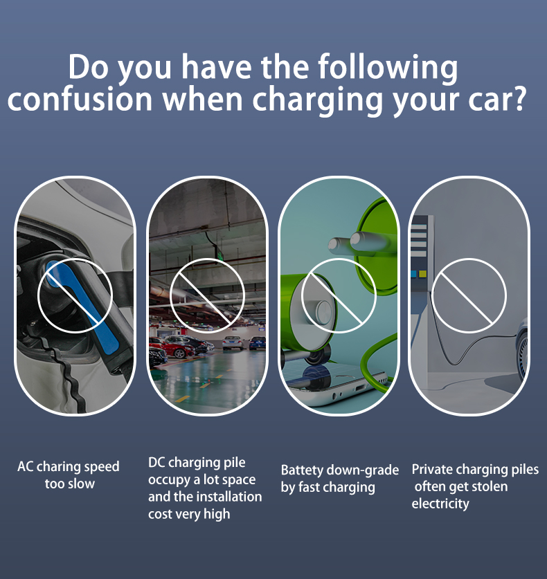 60KW DC EV Charger 2 Guns Electric Vehicle Bus Car EV Fast Charging Station with Nominal Input Voltage 380 VAC ± 15%