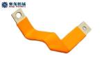RoHS Compliant Nickel Plated PVC Cover Bending Copper Bus Bar for Custom