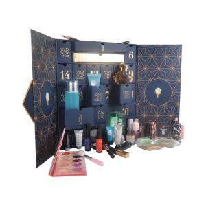 Quality Cardboard C2S artpaper Custom Advent Calendar Box Christmas Gift wholesale