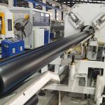 SDR26 Plastic Water Supply Pipe 25mm - 1200mm Agricultural Irrigation Pipe PE