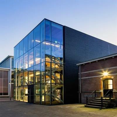 Custom Q355 Commercial Steel Building Sqaure Tube H Section Prefabricated Metal
