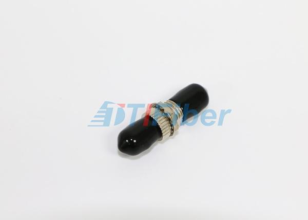 ST / UPC Single Mode Fiber Optic Adapter Simplex Round Type Fiber Optical