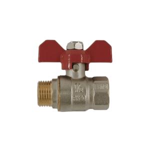 Quality Corrosion Resistant Brass Gas Valve Smooth Surface Chrome Plated wholesale