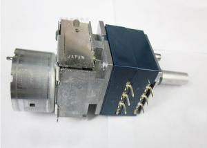 Quality ALPS RK27 100K Quad Audio RK27 Rotary Potentiometer Motor 2X3 pin Round shaft wholesale