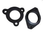 Sandblasting Hot Forging Parts Cylinder Sleeve Flange Connecting Steel Plate