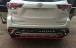 Front And Rear Car Bumper Guard For TOYOTA HIGHLANDER 2014 2015 KLUGER