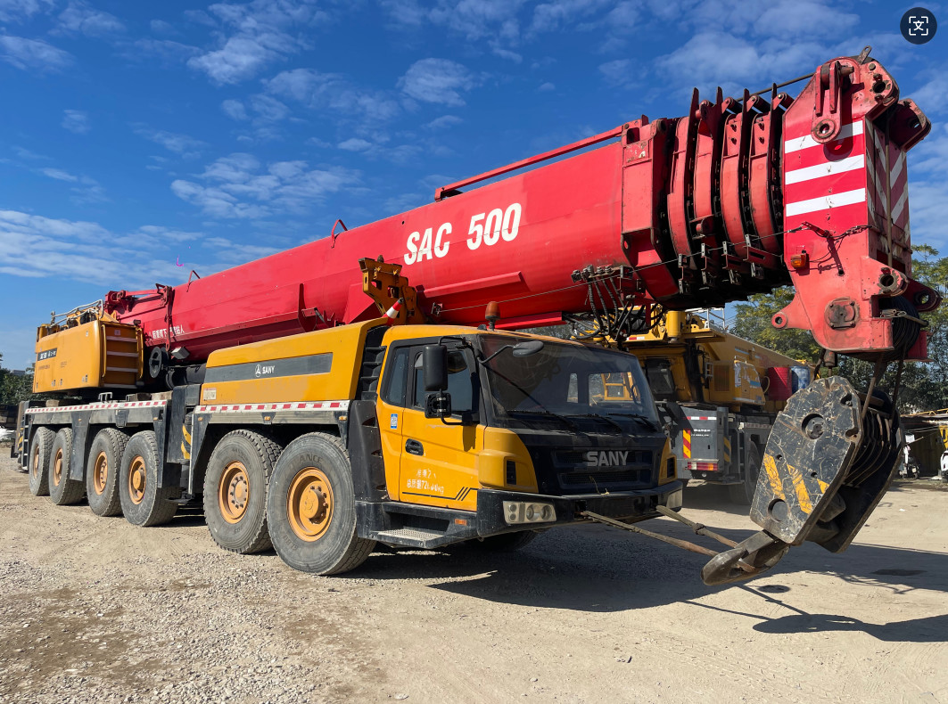 2015 Model Used All Terrain Cranes 350 Ton Mobile Crane SANY SAC3500T6 Superlift