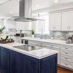Waterproof Fireproof/Durable European Style Kitchen Cabinet with Drawer Slide