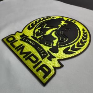 Quality 3D Silicone Heat Transfer Logo Eco Friendly Adhesive Iron On Transfer Label wholesale