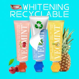 Quality VECMINT Cherry Cake Flavored Toothpaste for Oral Freshness - Organic Natural Ingredients 100g wholesale factory delivery custom wholesale