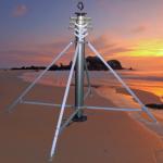 TV Pole Wifi 6063 Alu Alloy Ham Telescopic Mast 