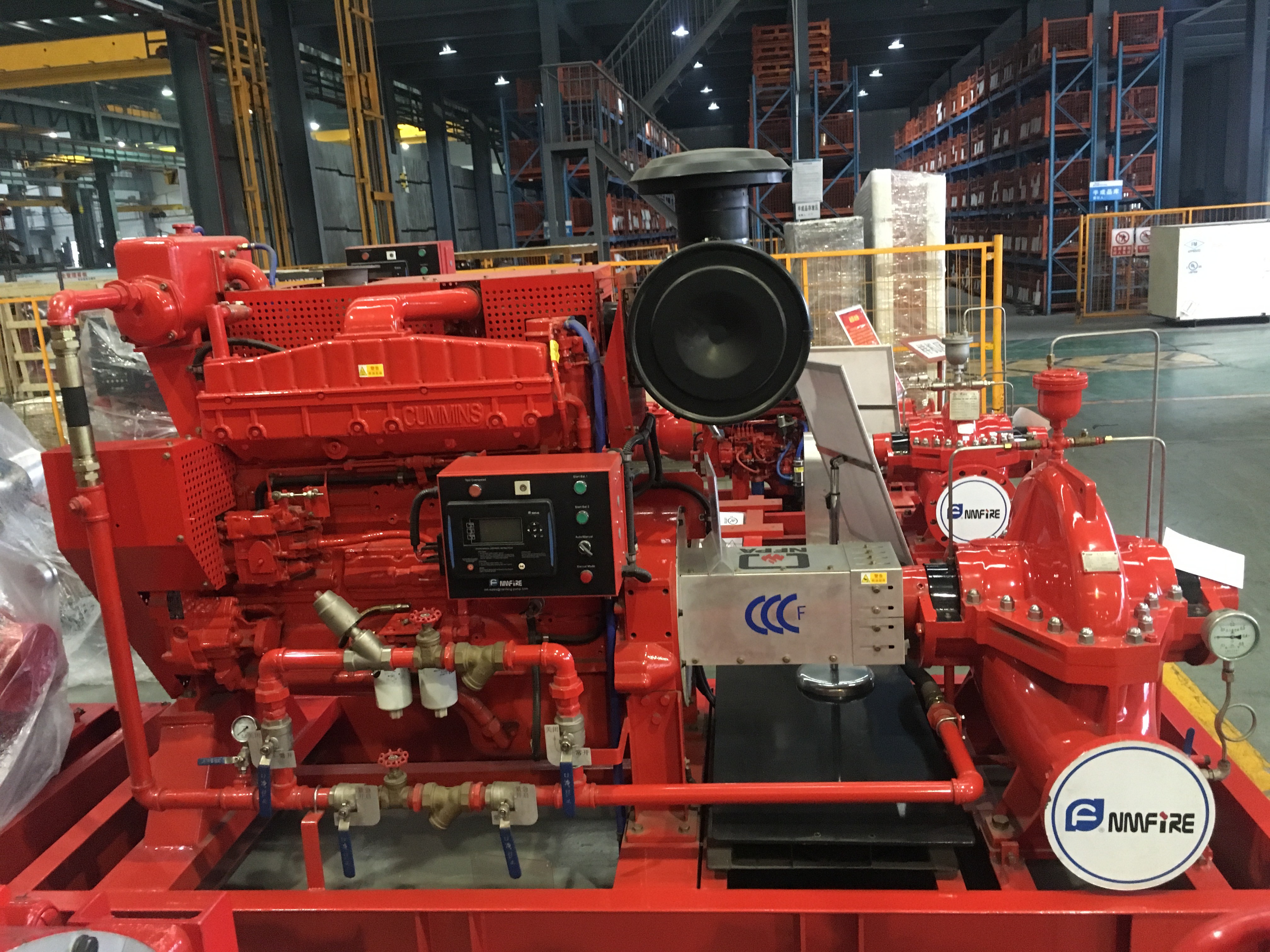 1000 GPM 175PSI FIRE DIESEL ENGINE MOTOR / FIRE PUMP AND JOCKEY PUMP ELECTRIC DIESEL JOCKEY FIRE FIGHTING PUMP