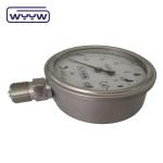 100mm 4" Liquid Oil Filled Pressure Gauge Manometer 1.6% Accuracy