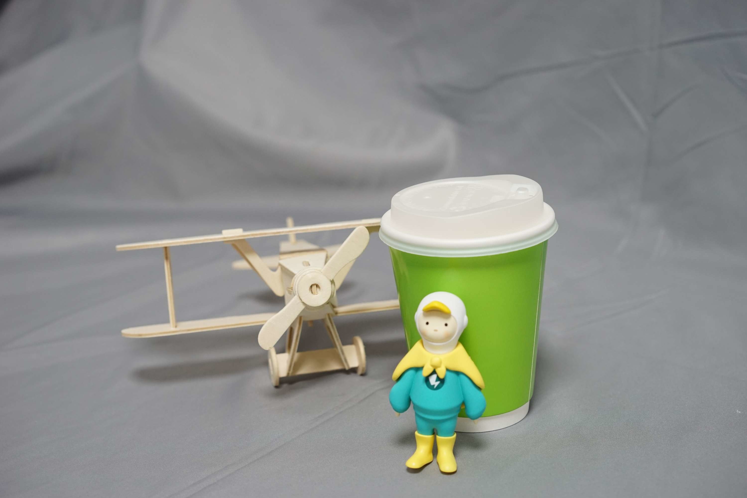 White 85mm Hot Drink 100% Compostable Coffee Lids