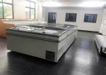 Heavy Duty Commercial Island Display Fridge Static Cooling With Baskets
