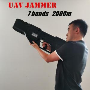 Quality 2km Jamming Distance Portable Drone Jammer Gun Shape wholesale
