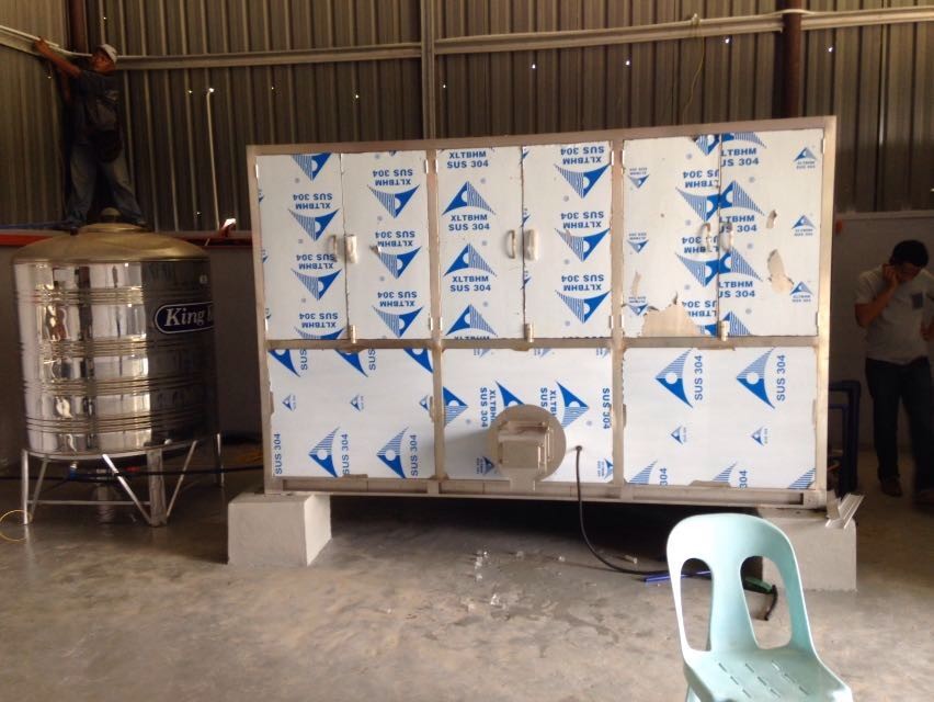 R507 Refrigerant Crystal Cube Ice Making Machine 1 ton / 3 ton