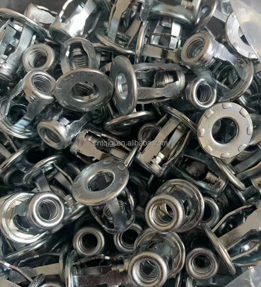 Zinc Plated Threaded Inserts For Metal Screw Petal Nut Expansion Rivet Nut Retail