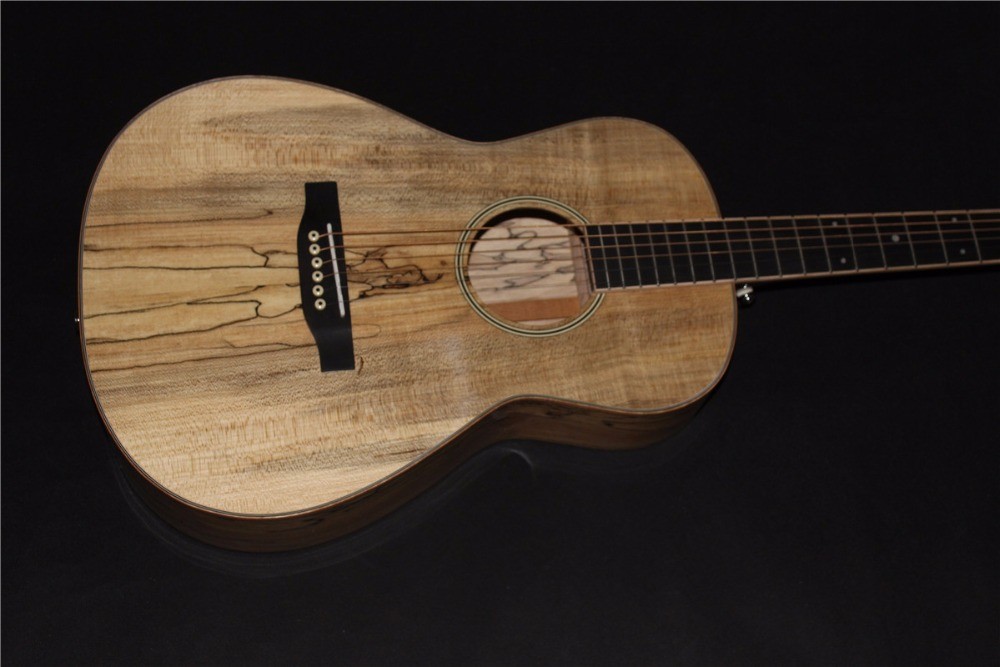 All Solid sapele wood OOO15-SM body style guitara coustic electric guitar