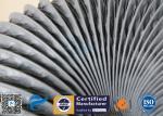 Flexible PVC Coated Fiberglass Fabric Air Duct , PVC Fiber Glass Hose