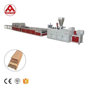 Quality Professional WPC Wall Panel Extrusion Line with High Screw Speed rpm and 250kW Power wholesale