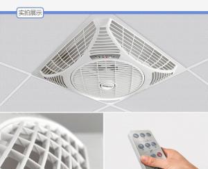 Quality Shiny Wooden 14 Inch Shami Ceiling Fan For Decoration 60 * 60 cm wholesale