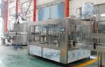 PLC Control High Speed Automatic Water Filling Machine For Plastic / PET Bottle