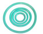 Mold Opening DIN 3869 ED Ring 14 Resistant To Extreme Pressure And Temperature