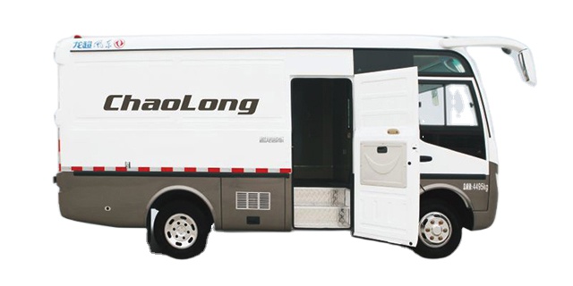 Dongfeng 4x2 Closed Box Transport Truck with 10T Load Capacity and 6 Forward Shift Number