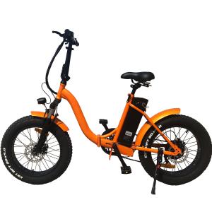 Quality 20&quot;*4.0 Fat Tire Foldable Ebike 36V 250W 500W Electric City Bike For Adults wholesale