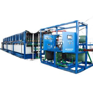 Quality Motor Core Components 10Ton Block Ice Making Machine for Fishing Video Inspection wholesale
