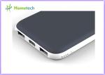 Ultra Thin portable 2 charging ports compact power bank 10000mAh Li - polymer