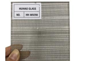 Quality Sliding Doors Elegant Wire Fabric Laminated Glass 13 Mm wholesale