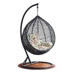 Indoor and outdoor Rattan lazy hanging basket wicker chair balcony leisure