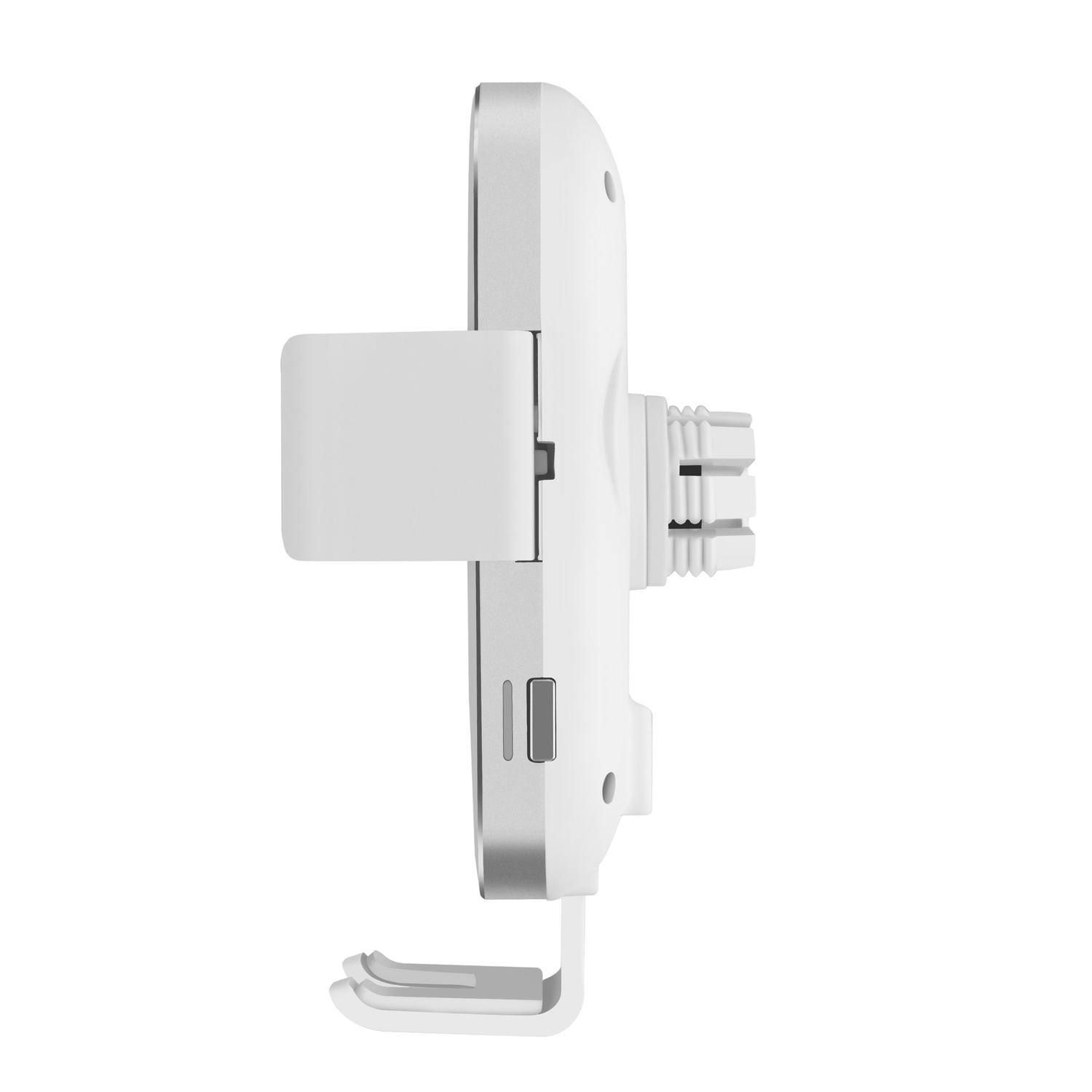 Infrared Sensing Aluminum Alloy 10W Qi Car Phone Charger