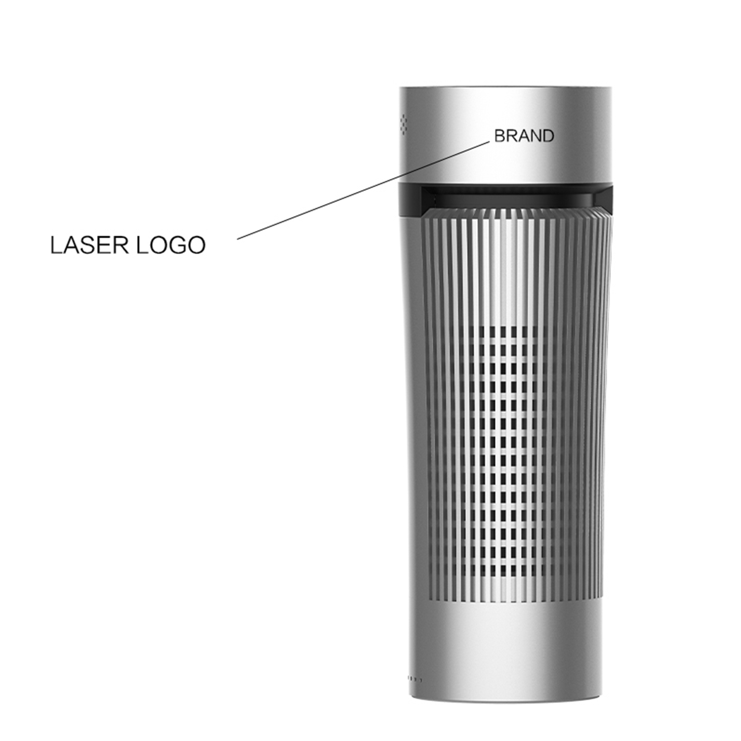 ABS UV Odor Air Filter Dual Disinfecting UVC H13 HEPA Air Filter