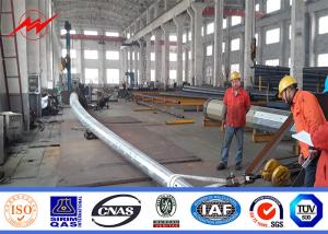 Quality 1-30mm Polygonal Steel Power Pole Hot - Dip Galvanization 30 Years Warrenty wholesale