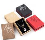 157gsm Jewelry Folding Packaging Boxes 4 color Corrugated Paper