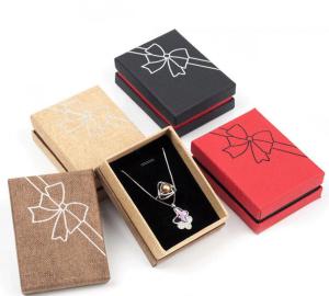 Quality 157gsm Jewelry Folding Packaging Boxes 4 color Corrugated Paper wholesale