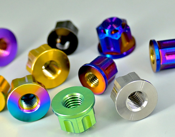 Metric Gr5 12 Point Titanium Nut for High Strength Applications in DIN Standard 304 Stainless Steel and Zinc Plated