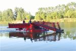 Automatic Water Hyacinth Grass Cutter Lake Plants Boats Aquatic Weed Harvester