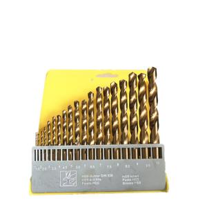 Quality Din 338 High Speed Steel Twist Bit Drills For Stainless Steel 19pcs/Set wholesale