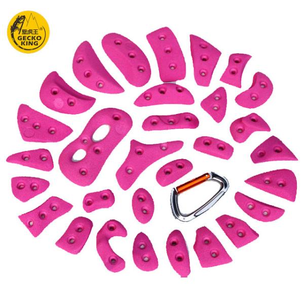 30 Pieces Adult Rock Climbing Training Holds Crimps for Training Center Sturdy