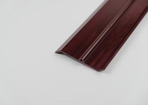 Quality Air Conditioner Usage PVC Building Profile Dark Wooden Effect Designed wholesale