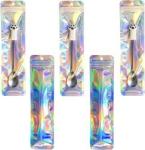 Gift Cosmetic Packaging Bag Smell Proof Holographic Clear Cosmetic Brush Pen