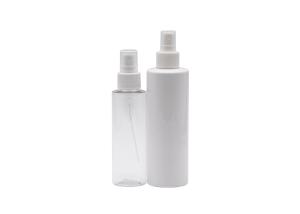 Quality 50ml Cosmetic Transparent Plastic Spray Bottle White Empty Fine Mist Spray Bottle wholesale
