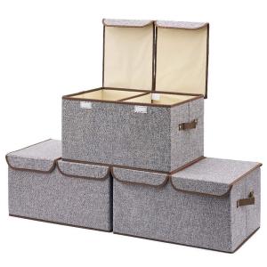Quality 40x40x25cm 80gsm Collapsible Foldable Fabric Box wholesale