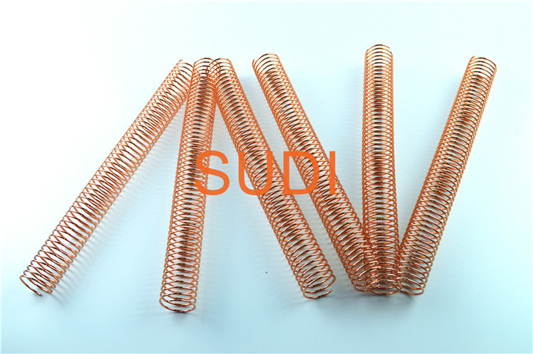 Bronzed Metallic Color 80mm 4" Twin Loop Binding Wire