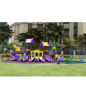 Quality Plastic Kids Playground Slide 304# Stainless Equipment Outdoor UV Resistance wholesale