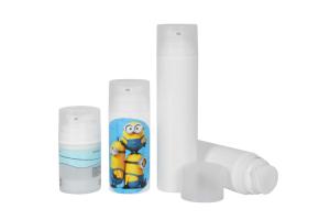 Quality Plastic Lotion Travel Moisturizer Skincare Airless Dispenser Bottles wholesale